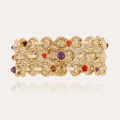 Mistral triple bracelet gold