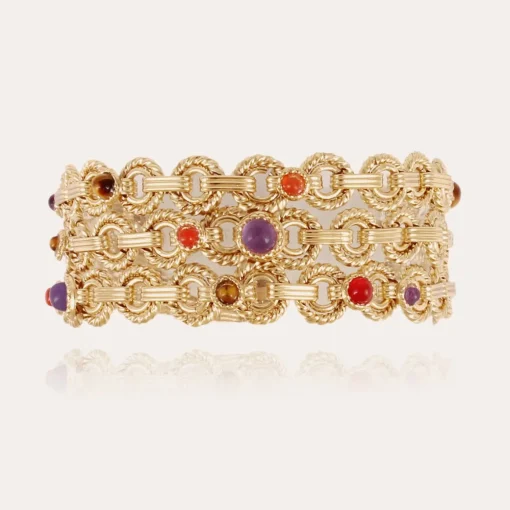 Mistral triple bracelet gold