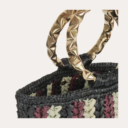 Moki bucket bag raffia