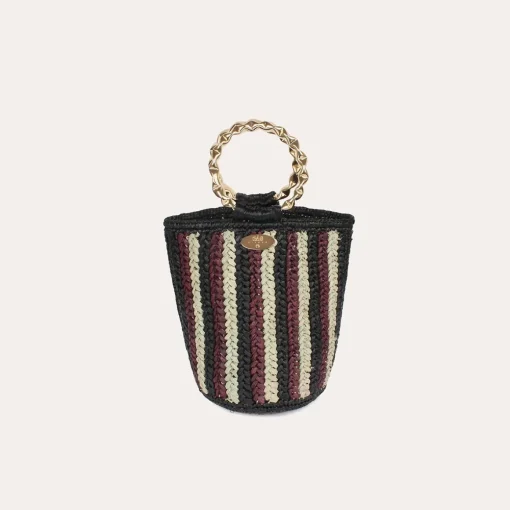 Moki bucket bag raffia