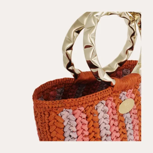 Moki bucket bag raffia