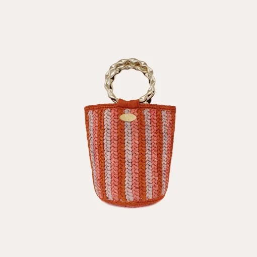 Moki bucket bag raffia