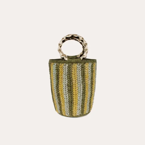 Moki bucket bag raffia
