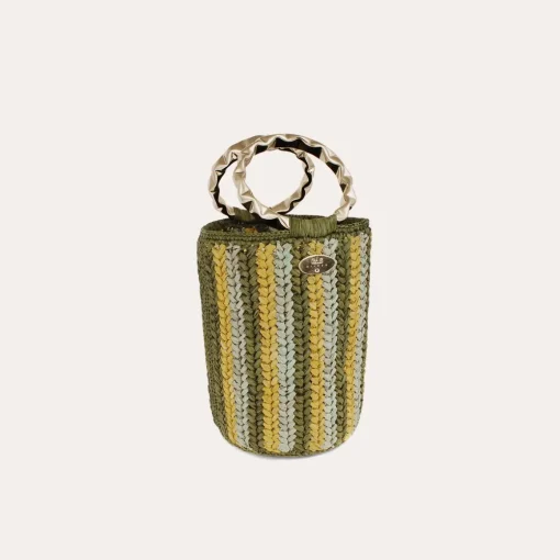 Moki bucket bag raffia
