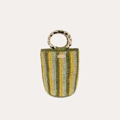 Moki bucket bag raffia