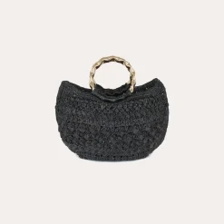 Moki purse bag raffia