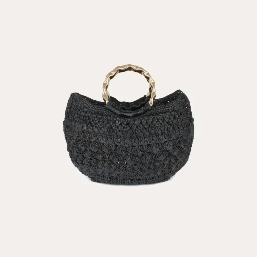 Moki purse bag raffia