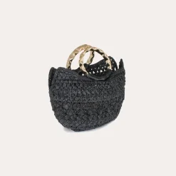 Moki purse bag raffia