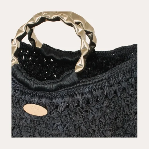 Moki purse bag raffia