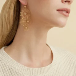 Neige earrings mini gold