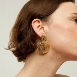 Onde Lucky earrings small size gold