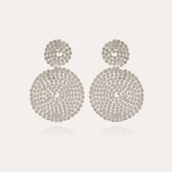 Onde Lucky earrings small size silver