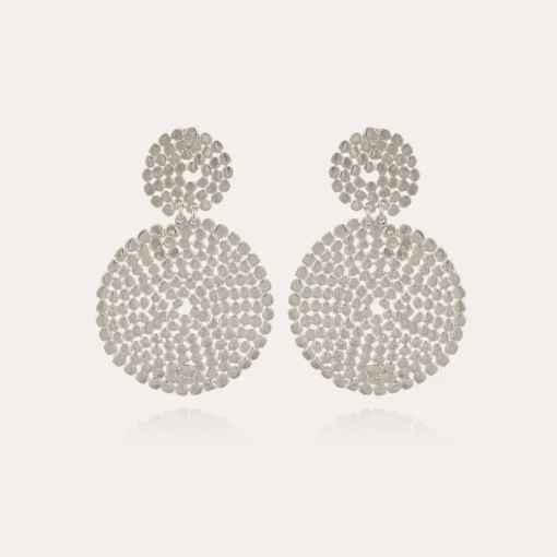 Onde Lucky earrings small size silver