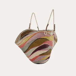 Panier Wave XL bag raffia