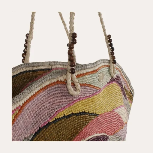 Panier Wave XL bag raffia