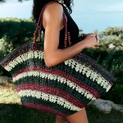 Panier XL bag raffia