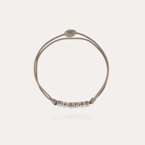Papa bracelet silver