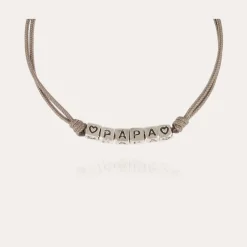 Papa bracelet silver