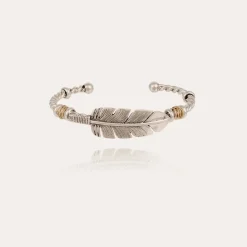 Penna bangle bracelet large size bicolor