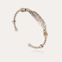 Penna bangle bracelet large size bicolor