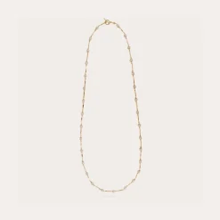 Perla long necklace gold