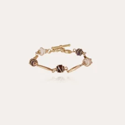 Perla Serti bracelet gold