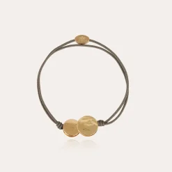 Platine bracelet large size gold