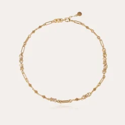 Pompadour strass gold