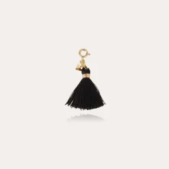 Pompon pendant charms gold