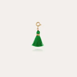 Pompon pendant charms gold