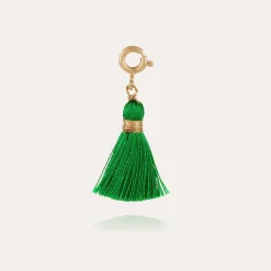 Pompon pendant charms gold