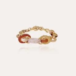 Prato bracelet acetate gold