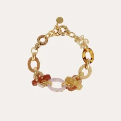 Prato bracelet acetate gold