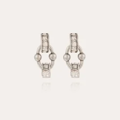 Rivage strass earrings silver