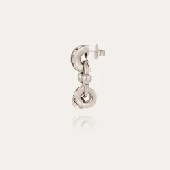 Rivage strass earrings silver