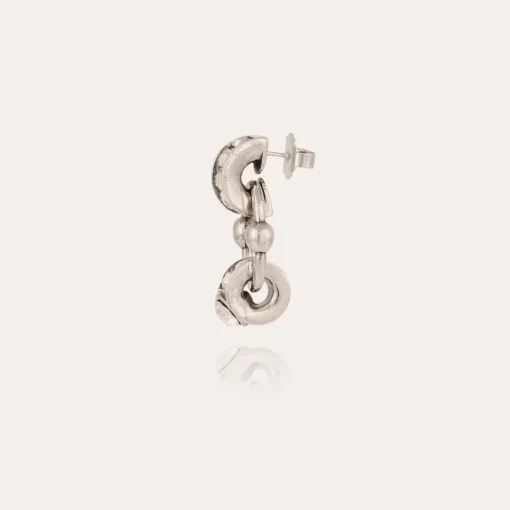 Rivage strass earrings silver