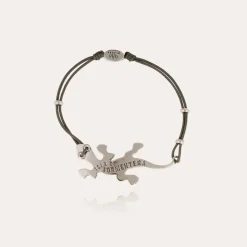 Salamandre bracelet large size silver