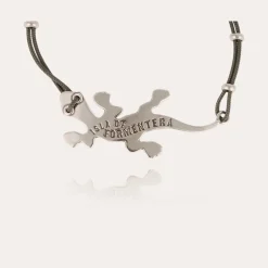 Salamandre bracelet large size silver