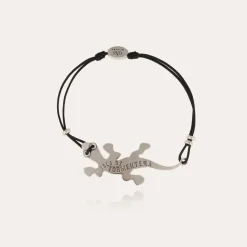 Salamandre bracelet large size silver