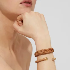 Sari strass bracelet gold - Wicker - 55 years collection