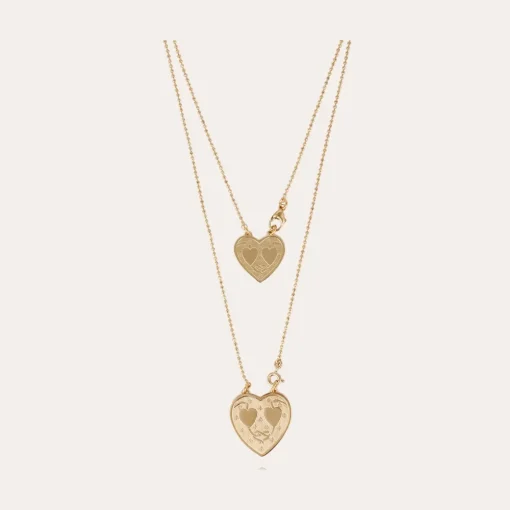 Scapulaire Gilot necklace small size gold