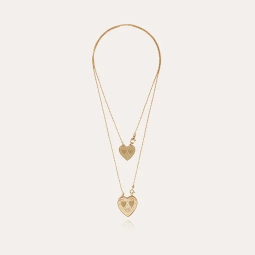 Scapulaire Gilot necklace small size gold