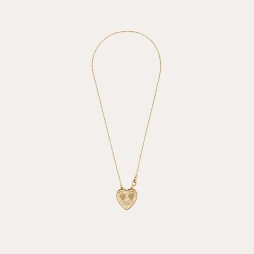Scapulaire Gilot necklace small size gold