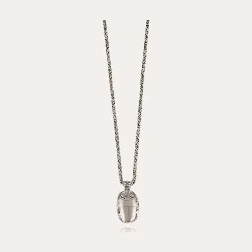 Scarabee necklace silver