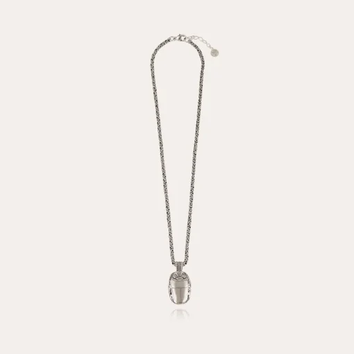 Scarabee necklace silver