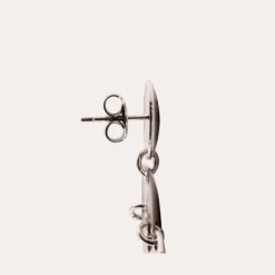 Sequin Diva earrings silver