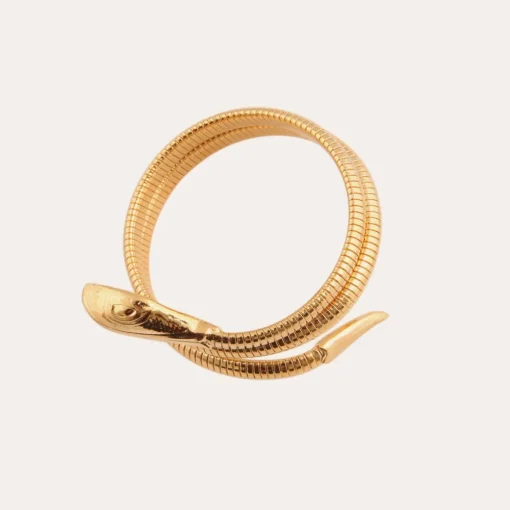 Serpent bracelet gold