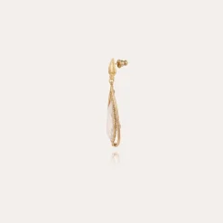 Serti Cage small size gold - Crystal