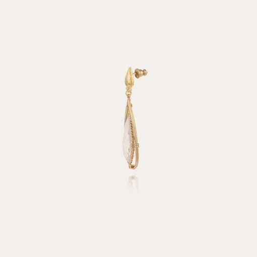 Serti Cage small size gold - Crystal