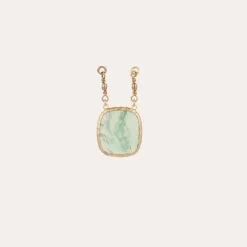 Serti pendant gold - Fluorine